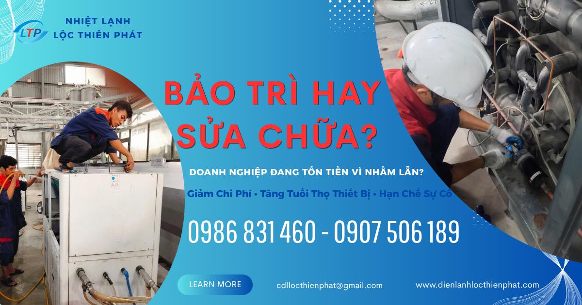Sự Khác Nhau Giữa Bảo Trì Và Sửa Chữa Hệ Thống Điện Lạnh Công Nghiệp