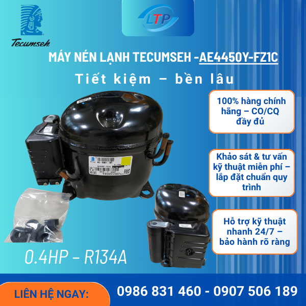 Máy Nén Lạnh Tecumseh AE4450Y-FZ1C