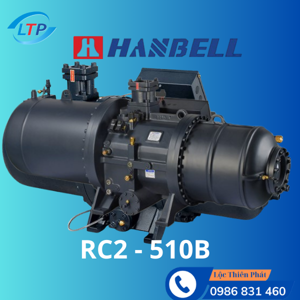 Máy nén lạnh trục vít Hanbell RC2-510B