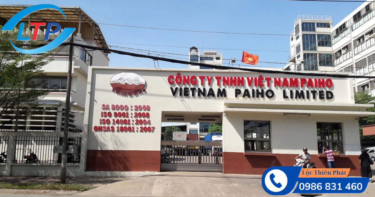 Công Ty Tnhh Việt Nam Paiho