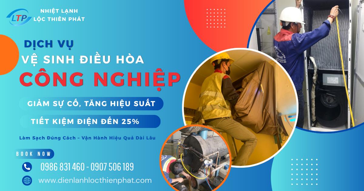 Vệ Sinh Điều Hòa Công Nghiệp | Chiller, VRV, AHU, FCU Chuyên Nghiệp