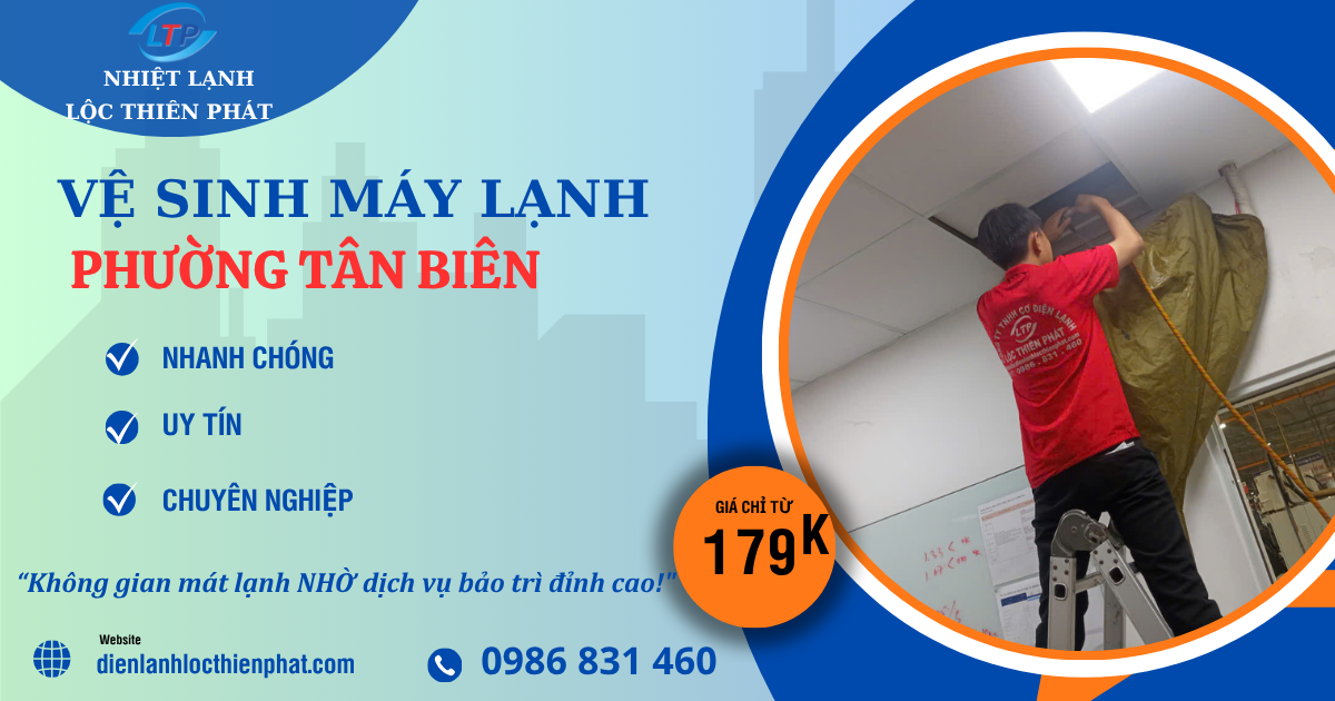 Dịch Vụ Vệ Sinh Máy Lạnh Tại Phường Tân Biên - Chất Lượng Chuyên Nghiệp Và Tận Tâm