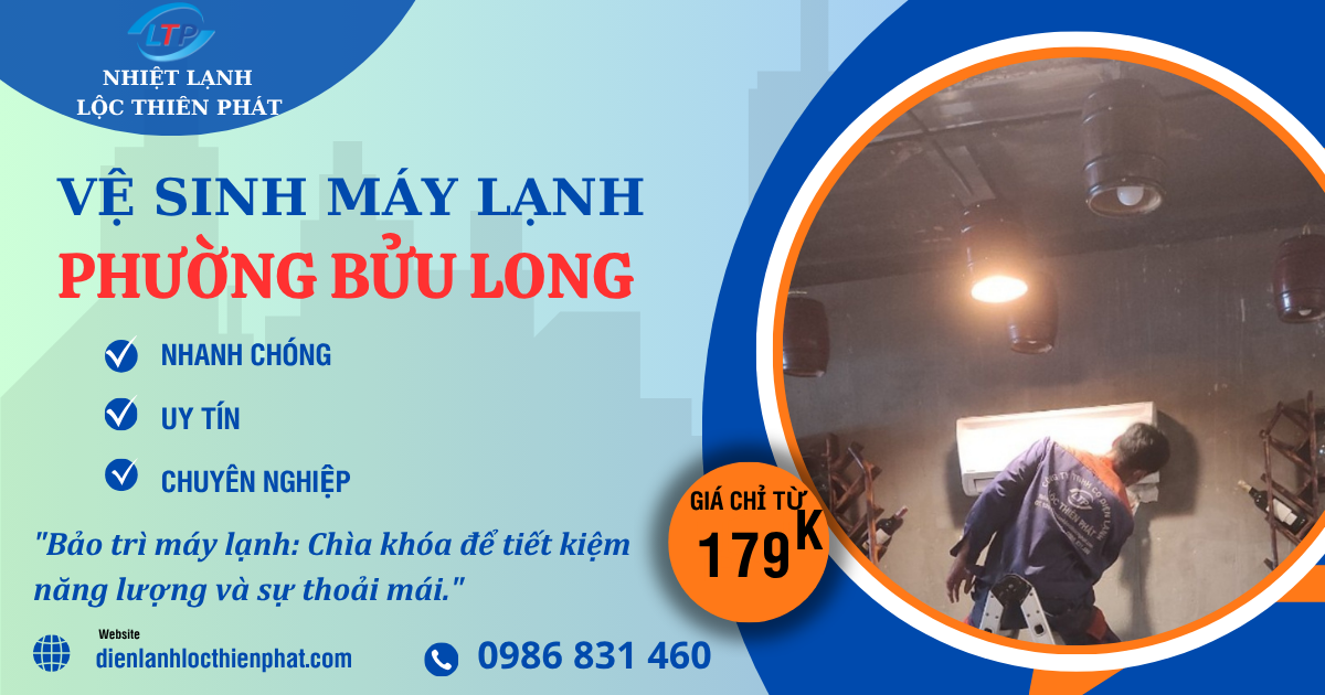 Vệ Sinh Máy Lạnh Phường Bửu Long – Biên Hòa – Đồng Nai