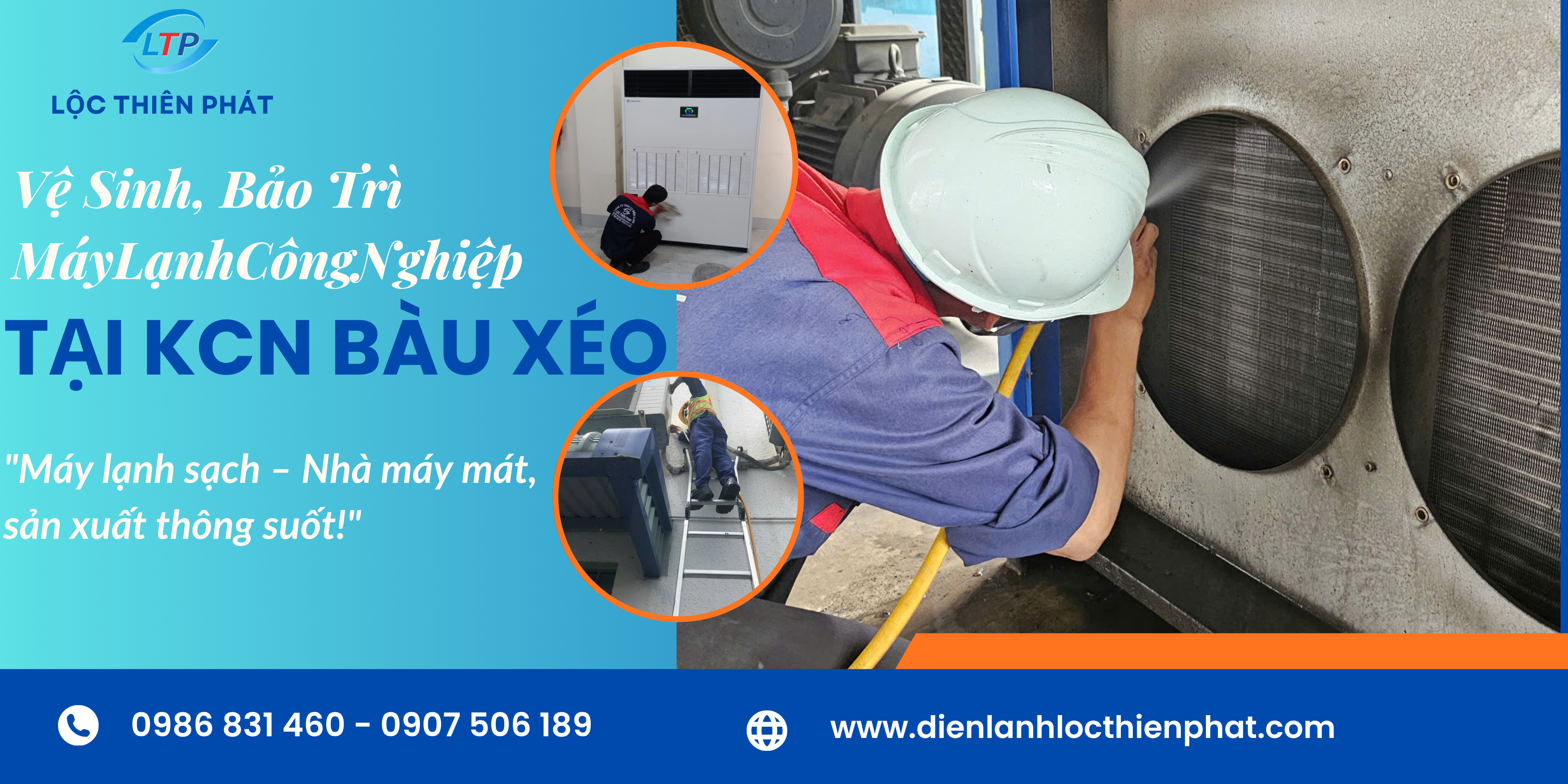 ve-sinh-bao-tri-may-lanh-cong-nghiep-tai-kcn-bau-xeo
